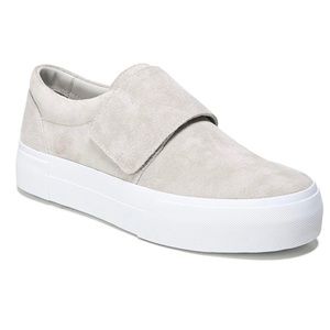 Vince Cage Suede Sneakers Light Tan Size 7